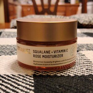 Biossance squalane + vitamin c rose moisturizer